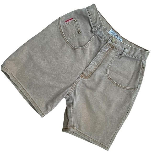 Women’s Vintage High Waisted Shorts Size 24 Waist - Picture 2 of 5